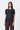 Women's Black Viscose Satin Top - Genes Lecoanet Hemant