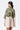 Women's Canopy Print Oversized Cotton Poplin Shirt Bright Olive Sand - Genes Lecoanet Hemant