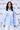 Women's Chess Board Relaxed Fit Shirt- Light Blue - Genes Online Store