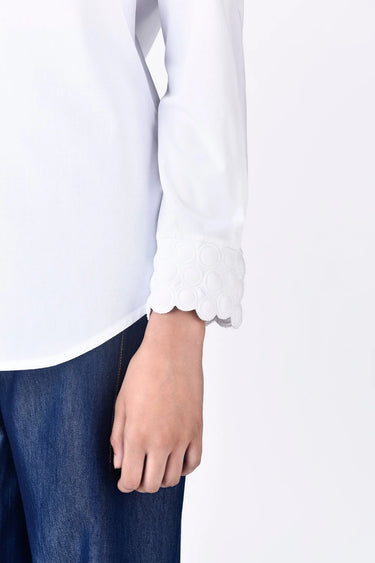 Women's Classic White Shirt - Genes Lecoanet Hemant