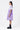 Women's Landscape Print A-Line Cotton Poplin Dress-Amethyst - Genes Lecoanet Hemant