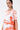 Women's Landscape Print A-Line Cotton Poplin Dress Coral Orange - Genes Lecoanet Hemant