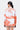 Women's Landscape Print Easy Fit Cotton Poplin Shirt -Coral Orange - Genes Lecoanet Hemant