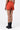 Women's Regular Fit Cotton Light Twill Shorts Coral Orange - Genes Lecoanet Hemant