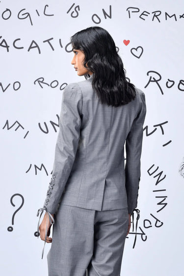 Women's Wool Slim Fit Jacket - Genes Online Store