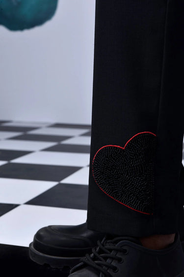 Wool Drawstring Semi Fit Pants - Genes Online Store