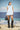 Embroidered Sleeveless Mini Dress in Premium Cotton Poplin – Light Blue