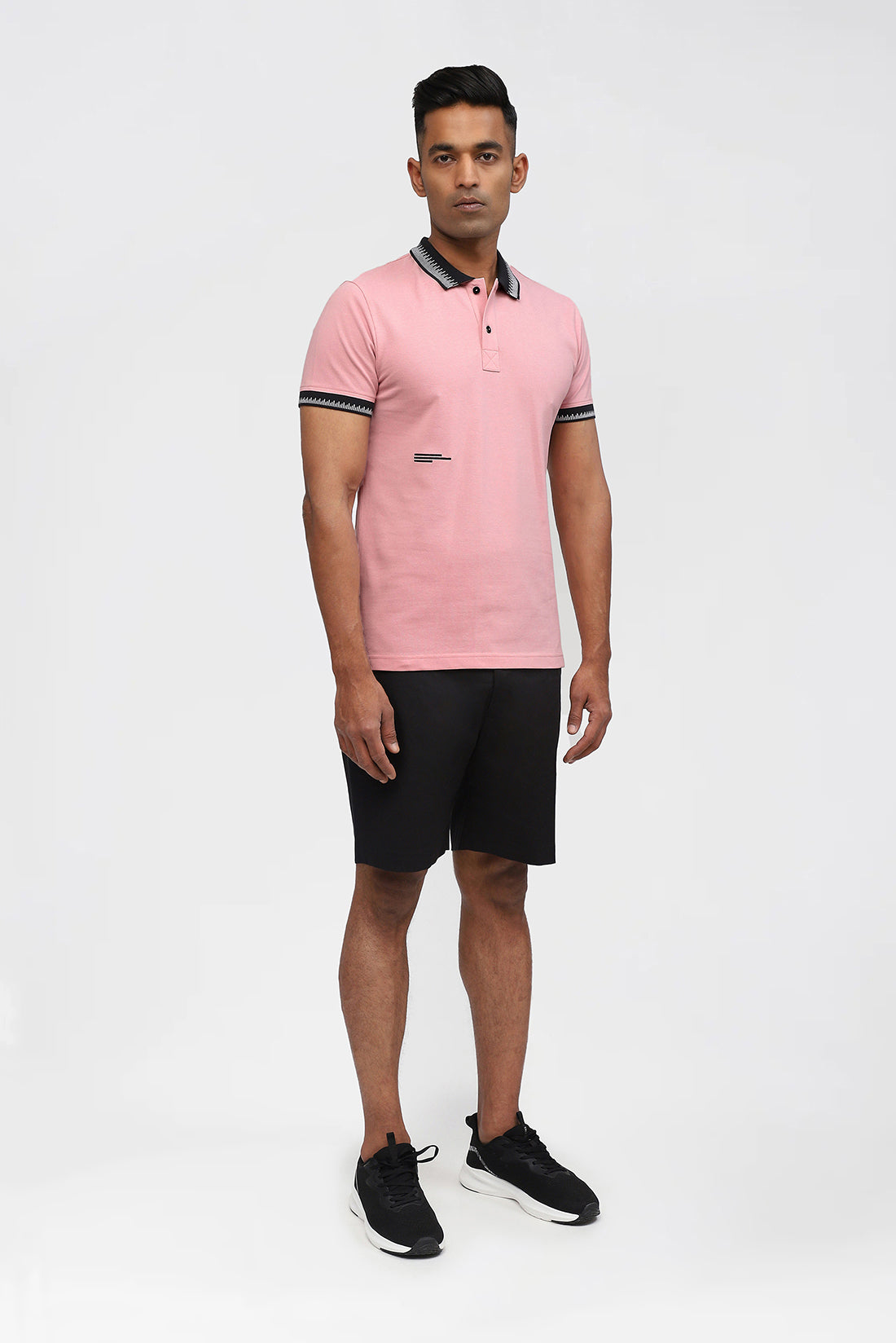 Casuals Men's Polo T-Shirt with Genes Monogram