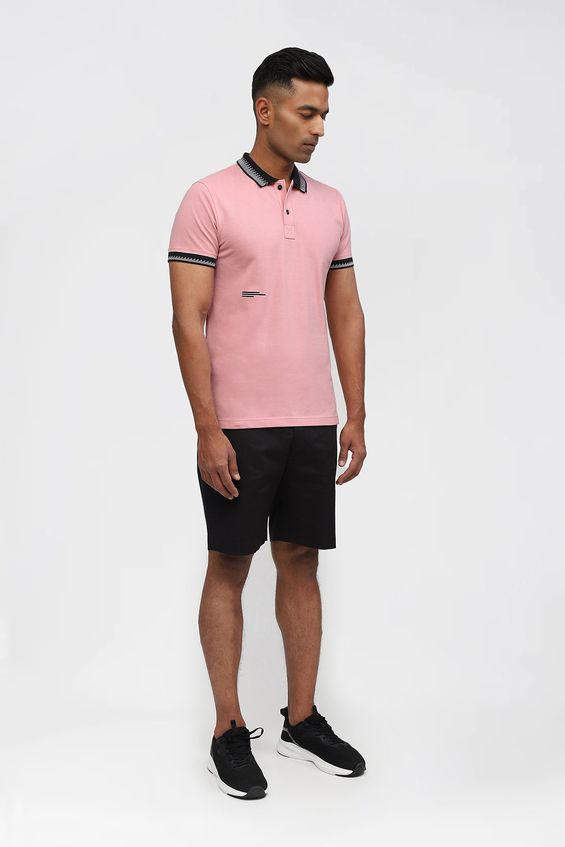 Casuals Men's Polo T-Shirt with Genes Monogram