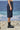 Navy Premium Poly Viscose Relaxed Culottes