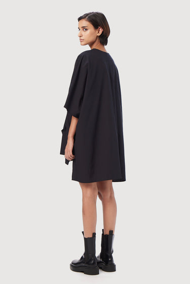 Oversized V-Neck Top with Sleeve Darts - Genes Lecoanet Hemant