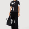 Regular Fit T-Shirt Featuring Stylish Gingko Print Placement - Genes Lecoanet Hemant