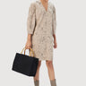 Slim Fit V-Neck Dress - Genes Lecoanet Hemant