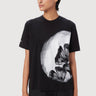 Regular Fit T-Shirt with a Bold Large Gingko Stamp Print Placement - Genes Lecoanet Hemant
