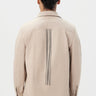 Relaxed Fit Button-Up Jacket with Top Stitch Details - Genes Lecoanet Hemant