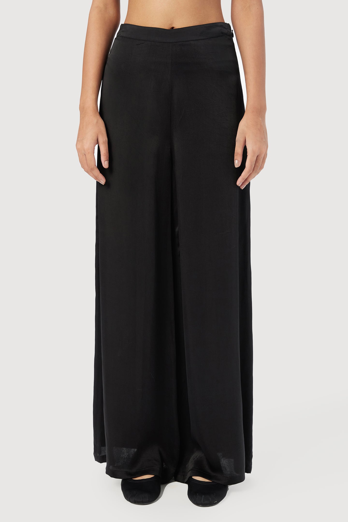 Easy Fit Flared Trousers