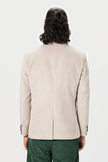 Classic Fit Two-Button Jacket with Fish Printed Lining - Genes Lecoanet Hemant
