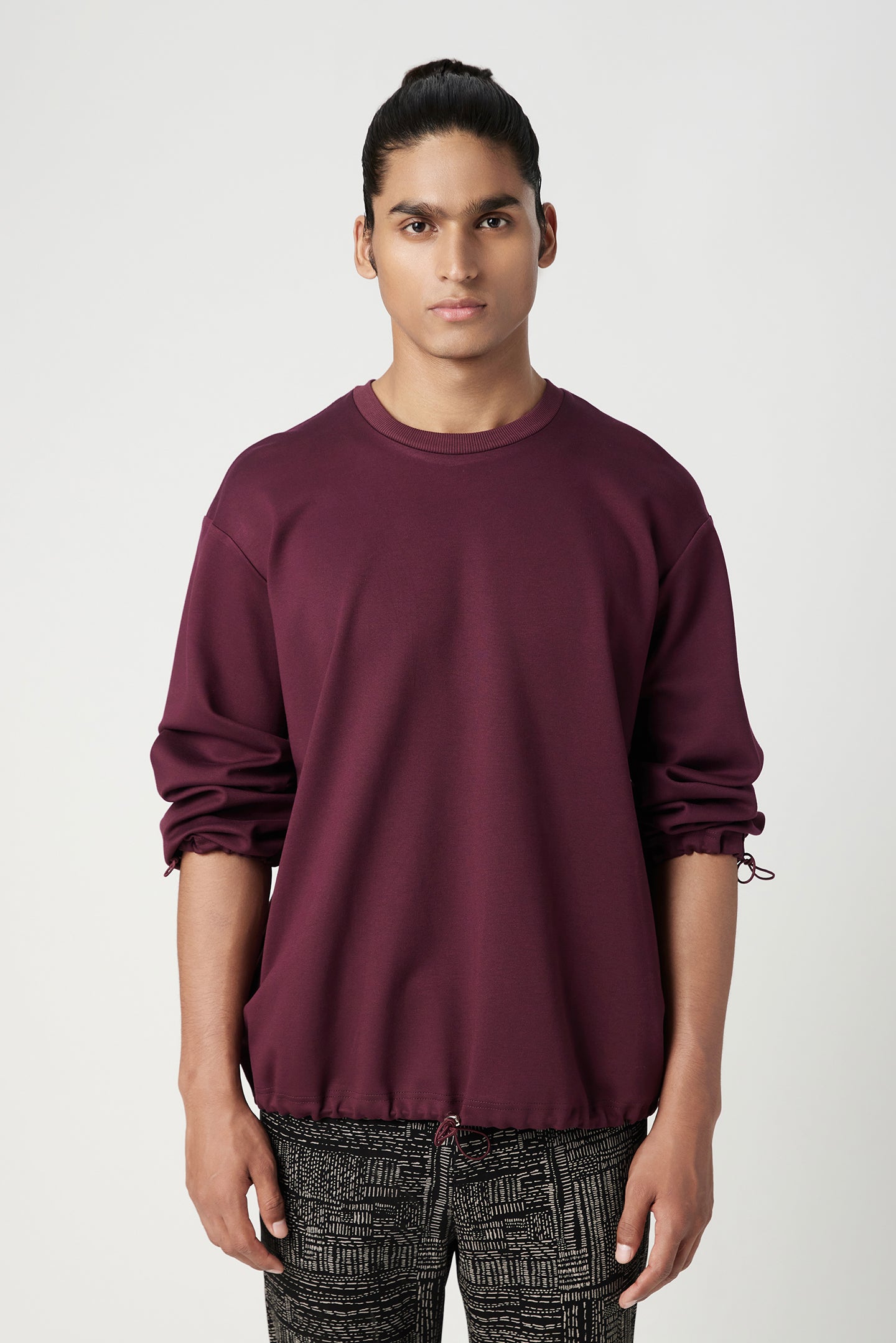 Relaxed Fit Sweatshirt with Drop Shoulder
