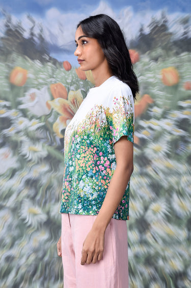 Meadow Print T-Shirt - Genes Online Store