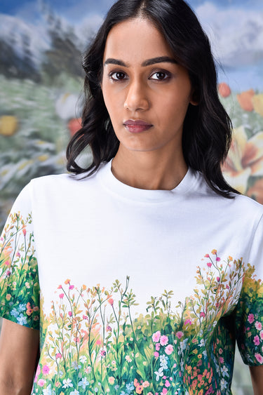 Meadow Print T-Shirt - Genes Online Store