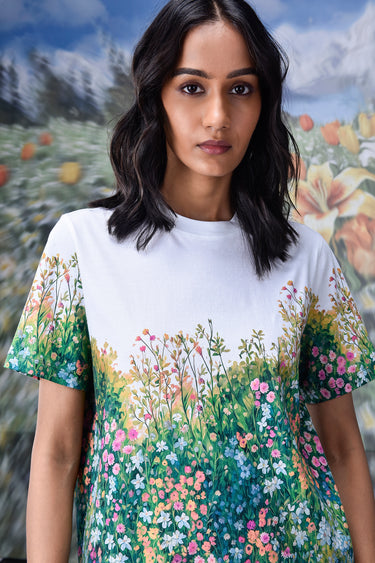 Meadow Print T-Shirt - Genes Online Store