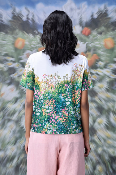Meadow Print T-Shirt - Genes Online Store