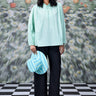 Malmal Lace up Relax Fit Top- Nile Green - Genes Online Store