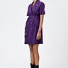 Straight Fit Dress With Tie-Up Waist - Genes Lecoanet Hemant