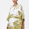 Oversized Round Neck Top with Landscape Print - Genes Lecoanet Hemant