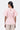 A-Line Top with Voluminous Raglan Sleeves-Coral Orange - Genes Lecoanet Hemant