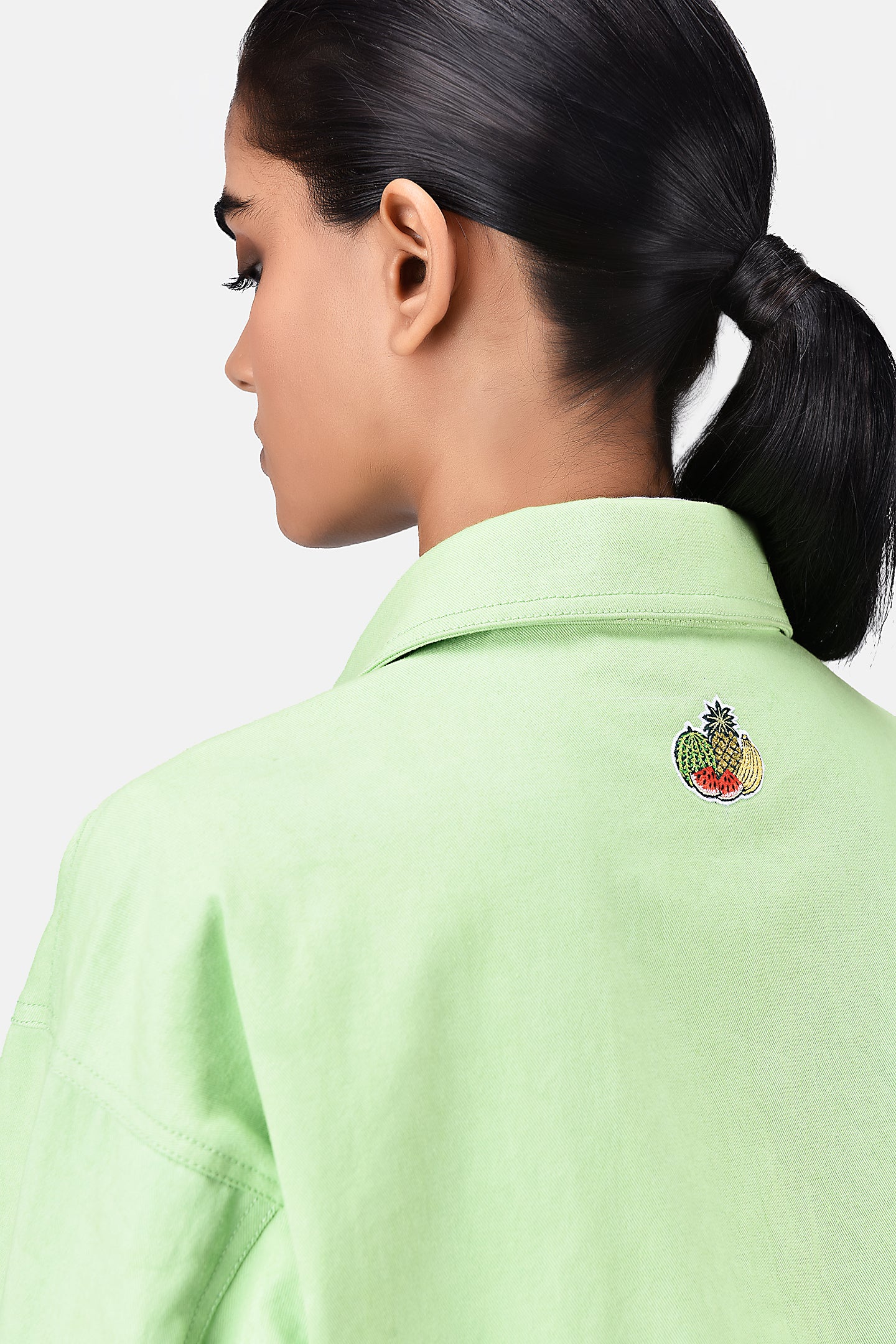 Mint Breeze Embroidered Jacket