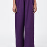 Regular Fit Trousers with Smocked Waist - Genes Lecoanet Hemant