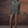 Black Viscose Satin Relaxed Shirt - Genes Online Store