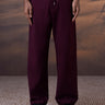 Cherry Lacquer Relaxed Drawstring Trousers - Genes Online Store
