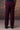 Cherry Lacquer Relaxed Drawstring Trousers - Genes Online Store