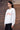 Ecru Crew Neck Sweatshirt with Textured GENES Appliqué - Genes Online Store