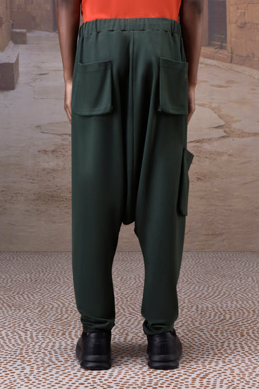 Architect Military Green Harem Pants - Genes Online Store