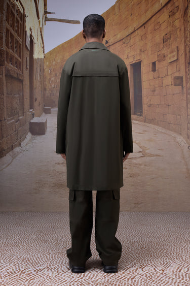 Utility Longline Overcoat - Genes Online Store