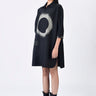 Cotton Shirt Dress with Eclipse Print - Genes Lecoanet Hemant