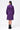 A-Line Dress with Tie-Up Waist-Amethyst - Genes Lecoanet Hemant