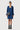 A-Line Round Neck Dress with Tie-Up Straps on Sleeves - Genes Lecoanet Hemant