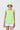 A-Line Sleeveless Top with V-Neck Mint Green - Genes Lecoanet Hemant