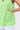 A-Line Sleeveless Top with V-Neck Mint Green - Genes Lecoanet Hemant
