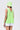 A-Line Sleeveless Top with V-Neck Mint Green - Genes Lecoanet Hemant