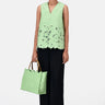 A-Line Sleeveless V-Neck Top - Genes Lecoanet Hemant