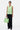 A-Line Sleeveless V-Neck Top-Mint Green - Genes Lecoanet Hemant