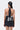 A-Line Top with Tie-Up Neck and Orchid Print - Genes Lecoanet Hemant