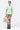 A-Line Top with Voluminous Raglan Sleeves-Mint Green - Genes Lecoanet Hemant