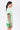 A-Line Top with Voluminous Raglan Sleeves-Mint Green - Genes Lecoanet Hemant