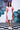 Anemone Flower Regular Fit Dress- White Coral - Genes Online Store